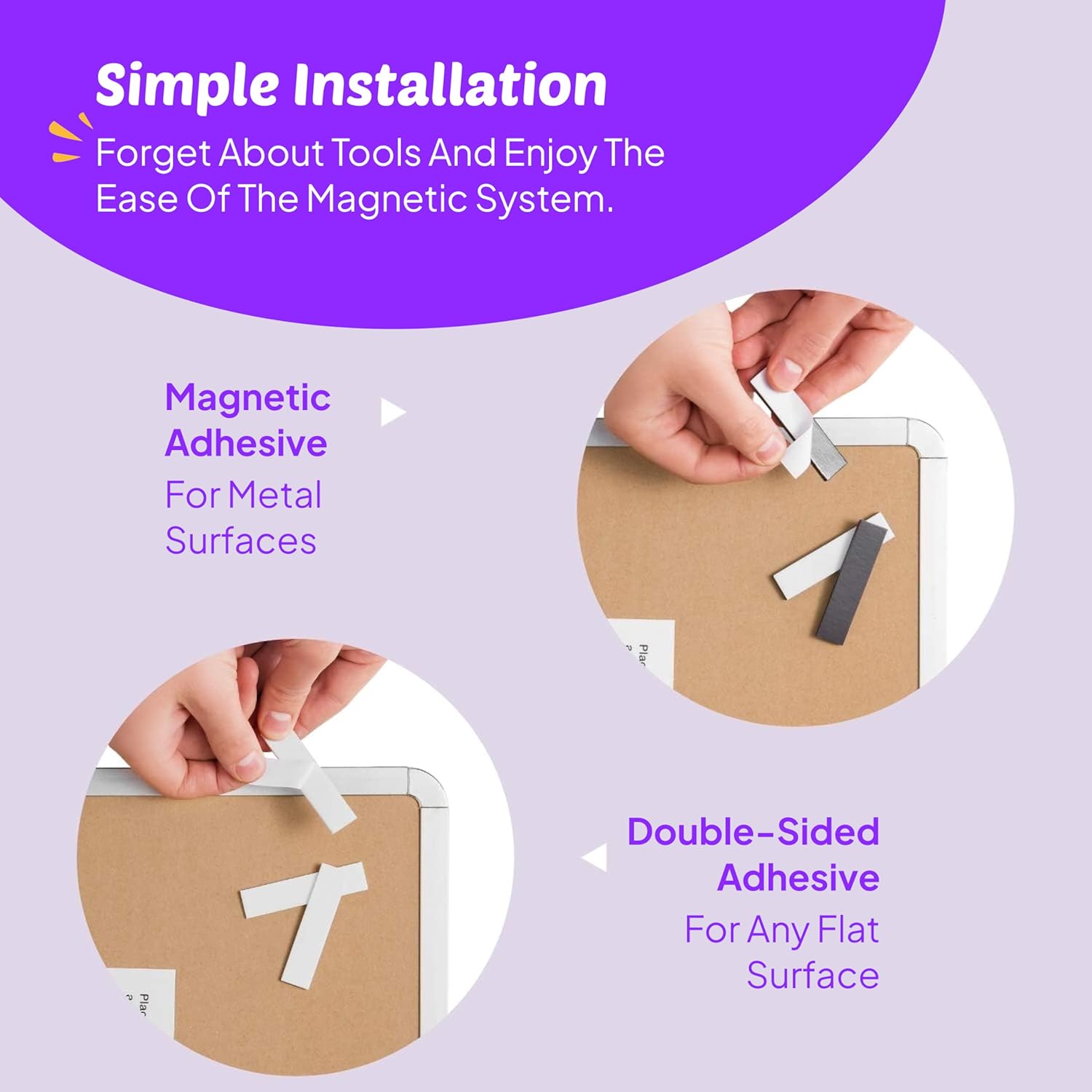 Magnetic Small White Board Dry Erase 11’’x14’’ - Mini Dry Erase Board Magnetic with 6 Markers, Personal Whiteboard Magnetic for Refrigerator Wall, White Boards, Small Magnetic Whiteboard for Fridge - Image 6