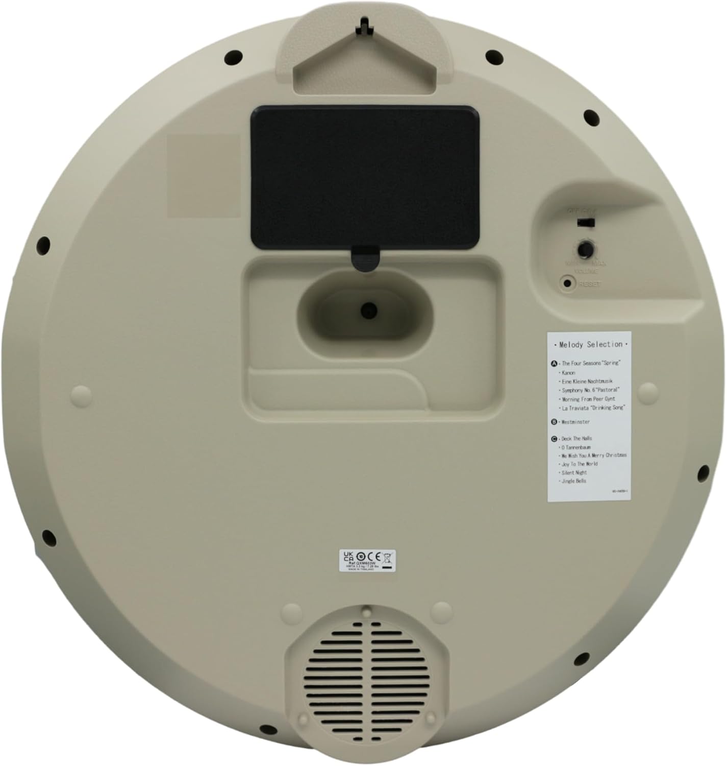 SEIKO Melodies in Motion Musical Wall Clock, Winter Angels - Image 3